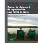 Couverture document Feuillet « Option de règlement de capital-décès sous forme de rente » - 17062F